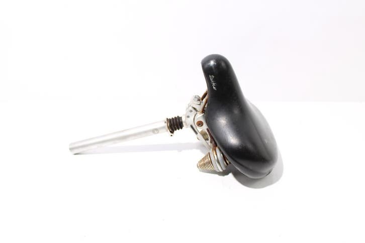 Drifter zadel zwart | verende zadelpen 27,2mm, Fietsen en Brommers, Fietsonderdelen, Zadel, Gebruikt