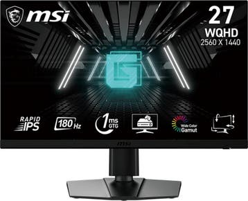 MSI - WQHD Gaming Monitor - 27 - G272QPF-E2, Verzenden, Nieuw