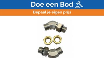 Bieden: SeaStar Solutions Hydraulic Steering Couplings Set, Watersport en Boten, Ophalen of Verzenden, Nieuw