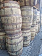 Whiskyvat 190 L - bloembak - regenton - eikenhout - tuin, Met kraantje, 150 liter of meer, Ophalen of Verzenden, Zo goed als nieuw