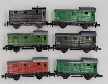 Arnold, Minitrix N - 4490, 3254 - Modeltrein goederenwagon, Hobby en Vrije tijd, Nieuw