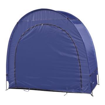 Fietstent Bergendal 198x84x160 cm blauw pro.tec, Verzenden, Nieuw