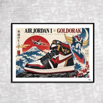 SKE - Heritage Edition - Air Jordan X Goldorak