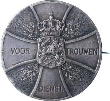 Nederland. Onderscheiding / Penning als speld 25 jaar