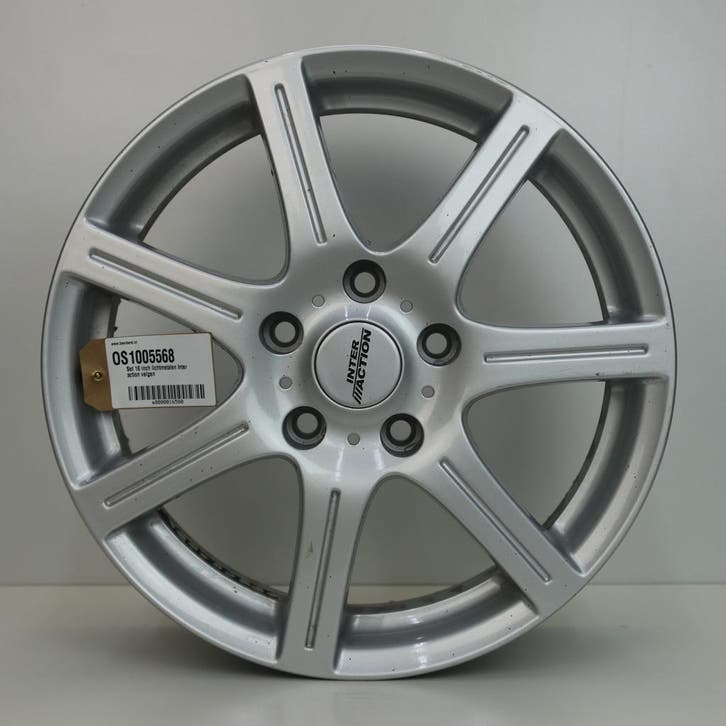 Set velgen 16 inch Universeel Inter Action 5x115 *OS1005568*, Auto-onderdelen, Banden en Velgen, Velg(en), Gebruikt, 16 inch, Personenwagen