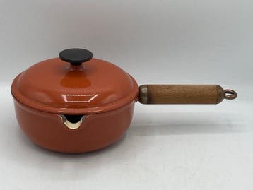 Le Creuset - Enzo Mari - Braadpan - Nr. 17 - bron, Emaille