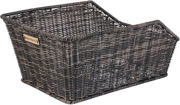 Basil Cento Fietsmand Rattan - Bruin | Retourdeal 34% Kor..., Ophalen of Verzenden, Zo goed als nieuw, Fietsmand, Basil