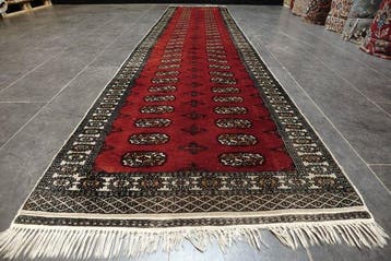 Buchara art deco - Tapijt - 375 cm - 99 cm, Nieuw