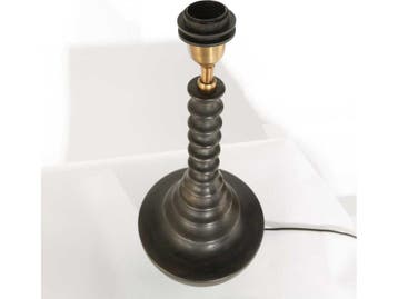 Anne Lighting Bois - Tafellamp - Dimbaar - Zwart - Hout -, Huis en Inrichting, Lampen | Tafellampen, Verzenden, Nieuw