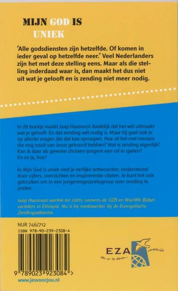Mijn God is uniek / Hot Items 9789023923084 J. Haasnoot, Verzenden, Gelezen, J. Haasnoot