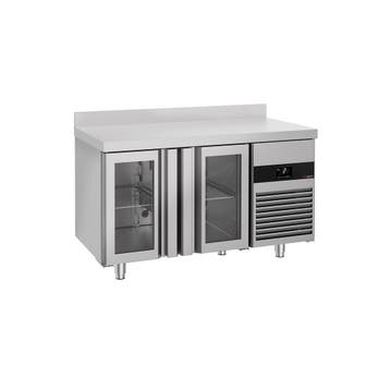 GGM Gastro | Koelwerkbank PREMIUM - 1400x700mm - met 2 |, Verzenden, Nieuw in verpakking, RVS Meubilair