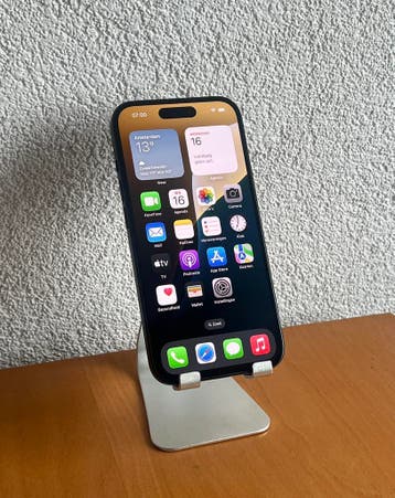 Apple iPhone 15 128GB Zwart / Garantie / Nette staat, 128 GB, IPhone 15, Zwart, Refurbished