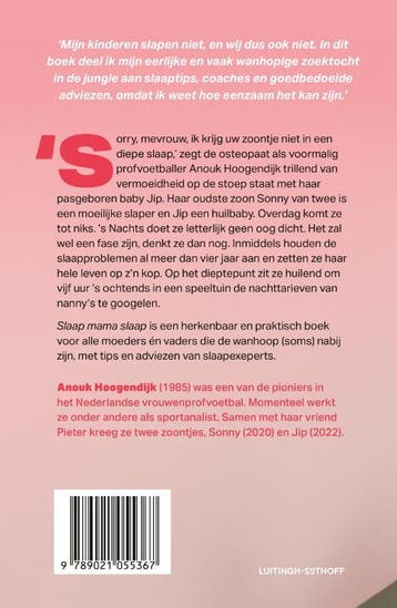 Slaap mama slaap 9789021055367 Anouk Hoogendijk, Verzenden, Gelezen, Anouk Hoogendijk