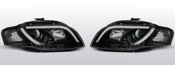Koplampen Tube Light | geschikt voor Audi A4 B7 2004-2008 |, Auto-onderdelen, Verzenden, Nieuw, Audi