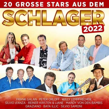- 20 Grosse Stars aus dem Schlager 2022 - (CD), Ophalen of Verzenden, Nieuw in verpakking