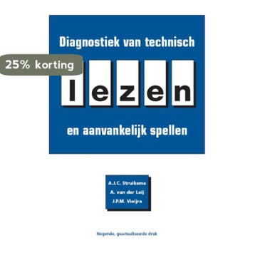 Diagnostiek van technisch lezen en aanvankelijk spellen, Verzenden, Zo goed als nieuw, A.C.J. Struiksma