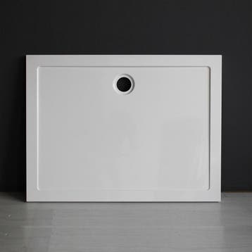 BWS Luxe Douchebak SMC Rechthoek 120x80x4 cm Wit, Ophalen of Verzenden, Nieuw, Douche