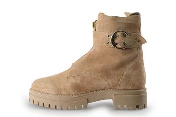 Shoecolate Veterboots in maat 41 Beige, Shoecolate, Verzenden, Beige, Overige typen