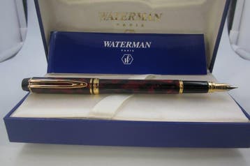 Splendida Waterman Le Man 200 Red Caviar - Francia anni, Nieuw