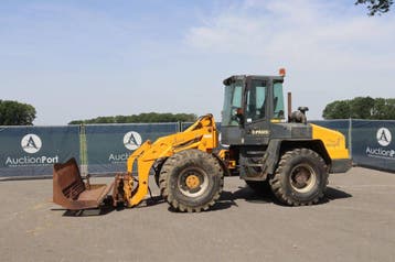 Veiling: Wiellader Paus 1252 SL Diesel 1998, Ophalen, Wiellader of Shovel