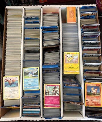 Pokémon - 2000 Bulk kaarten - Aipom, Clefairy, Eevee,, Nieuw