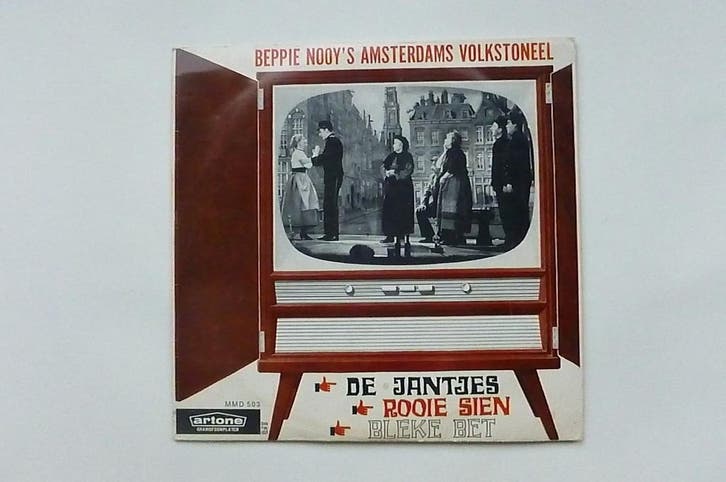 Beppie Nooys Amsterdams Volkstoneel (LP), Cd's en Dvd's, Vinyl | Nederlandstalig, Zo goed als nieuw, Ophalen of Verzenden
