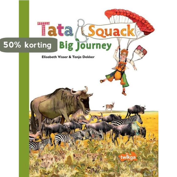 Tata&Squack - The Big Journey 9783939225027 E. Visser, Boeken, Taal | Engels, Zo goed als nieuw, Verzenden