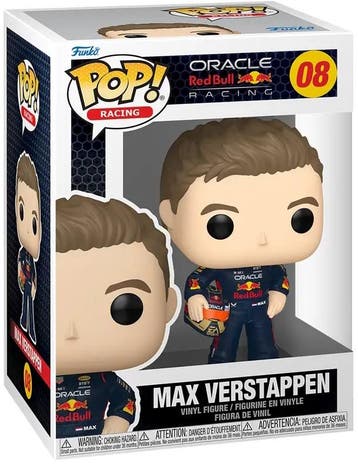 Funko Pop! - Max Verstappen met Helm #8 | Funko - Hobby, Verzenden, Nieuw