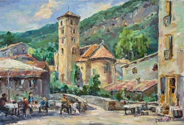 Vitaly Leshukov - Beget. Plaza Tranquila Junto a la Iglesia