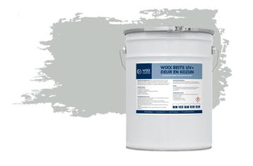 Wixx Deur en Kozijn Beits UV+ RAL 7035 | Lichtgrijs 2.5L, Verzenden, Nieuw, Beits, Grijs