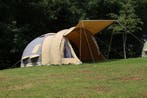 Karsten oppompbare tent type 350 (Staalgrijs), Ophalen of Verzenden, Gebruikt, Tot en met 5