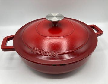 Brabantia - Braadpan - nr. 25 - bron, Emaille