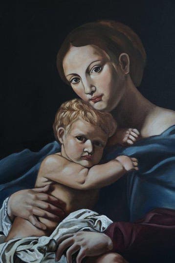 Eleonora Palla - Madonna col bambino