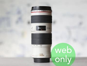 Canon EF 70-200mm f/4L IS USM - 1 jaar garantie!, Canon, Zo goed als nieuw, Canon EF, Telelens