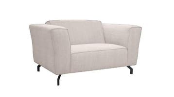 Wolvega Fauteuil - fauteuils - Wit, Huis en Inrichting, Nieuw, Wit, Stof