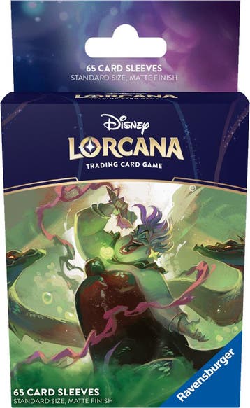 Disney Lorcana TCG - Archazia’s Island Card Sleeves Ursula, Verzenden, Nieuw