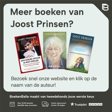 Een goede speler is niet eerlijk - Joost Prinsen, Verzenden, Zo goed als nieuw, Joost Prinsen