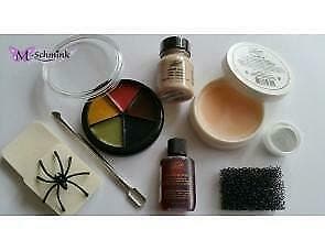 ACTIE Prof. grimeer set - wonden blauwe plekken Halloween, Ophalen of Verzenden, Nieuw, Feestartikel, Halloween of Griezel
