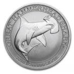 Great Hammerhead Shark (Hamerhaai) - 1/2 oz 2015, Verzenden, Losse munt, Zilver