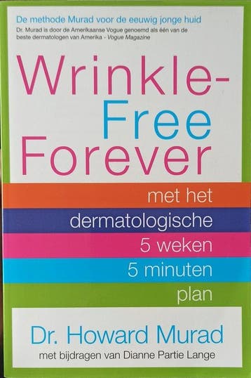 Wrinkle Free Forever met het dermatologische 5 weken 5, Verzenden, Gelezen, H. Murad