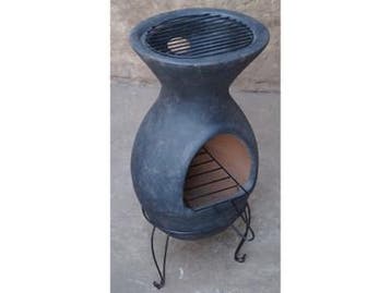 Sol-y-Yo Barbecue terrashaard Acapulco grijs ø46/100 cm, Verzenden, Nieuw