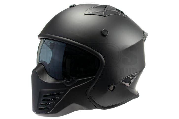 Helm Vito Integraalhelm Bruzano mat zwart, Fietsen en Brommers, Brommerhelmen, Nieuw, Ophalen of Verzenden