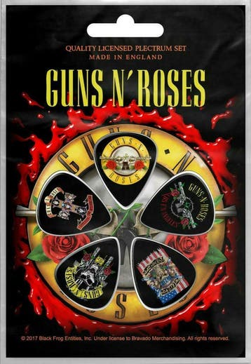 Guns N Roses Plectrum Bullet Logo officiële merchandise, Ophalen of Verzenden, Nieuw, Gebruiksvoorwerp