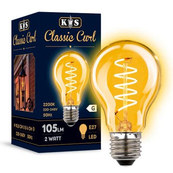 Classic Curl LED 2W Binnenverlichting Lichtbronnen, Verzenden, Nieuw