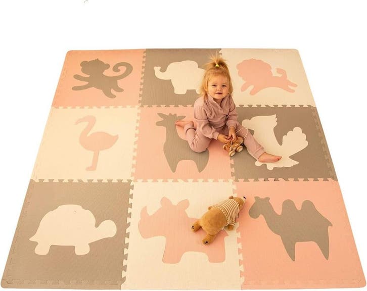 Puzzelmat Baby 1,8m | Afrika XXL 6-delig | Retourdeal 41%..., Kinderen en Baby's, Speelgoed | Kinderpuzzels, Minder dan 10 stukjes