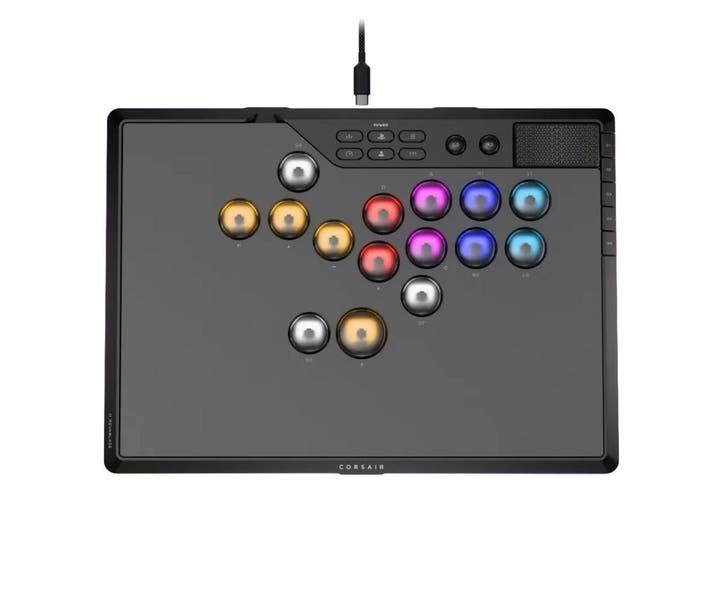 Corsair NOVABLADE PRO Wireless - Leverless Fight Controller, Computers en Software, Joysticks, Refurbished, Verzenden