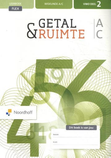 vwo deel 2 / Getal & Ruimte / Leerboek flex - J.H. Dijkhuis, Boeken, Verzenden, Gelezen, J.H. Dijkhuis