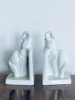 Boekensteunen (2) - Porselein - Art deco boekensteun, Antiek en Kunst