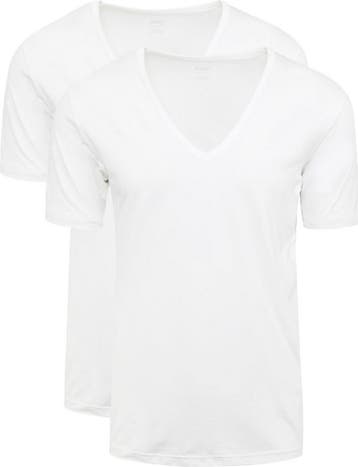 Mey Dry Cotton V-hals T-shirt Wit 2-Pack maat XXL Heren, Mey, Verzenden, Wit, Nieuw