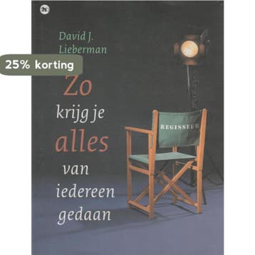 ZO KRIJG JE ALLES VAN IEDEREEN GEDAAN - D.J. Lieberman, Boeken, Verzenden, Zo goed als nieuw, D.J. Lieberman